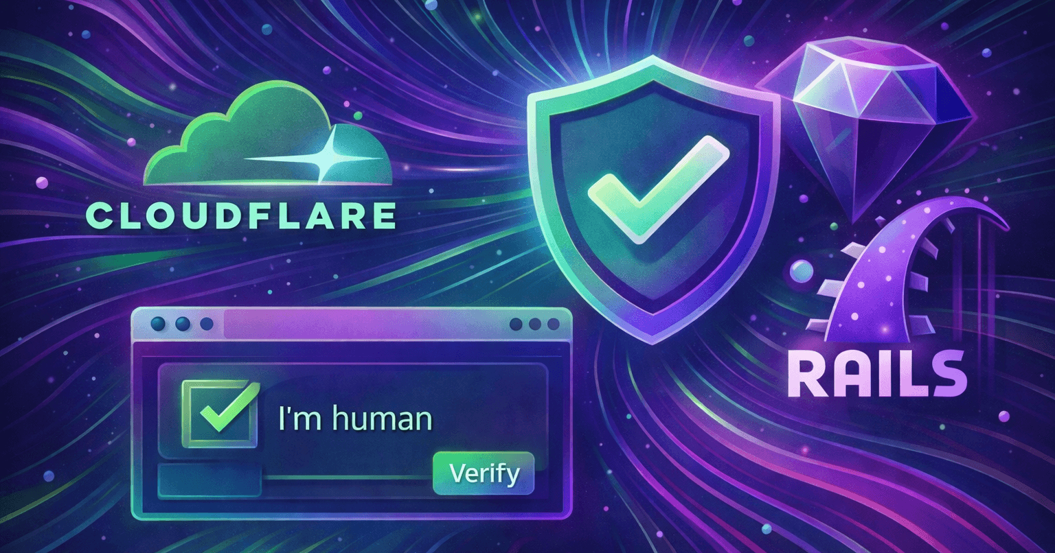 Stop Bots Without Annoying Your Users: Cloudflare Turnstile for Rails